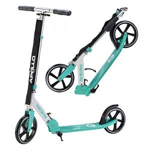 Apollo Trotinette aux Roues XXL - 200mm - Trotinette Freestyle de Ville Phantom Pro - City Scooter Pliable et à Hauteur Ajustable pour Adultes et Enfants (Vevendo, neuf)