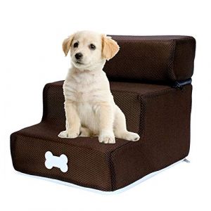 rebirthesame Marches D'escalier pour Compagnie, Escalier Chien Escalier Amovible Trois &Eacute;tages Escalier Amovible pour Chien Escalier Chien (rebirthesame, neuf)