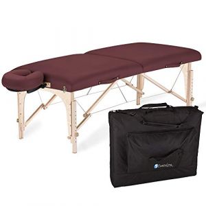 Earthlite 67767PKG Harmony DX REIKI Table de massage portable en érable avec appui-tête réglable (MassageShop, neuf)