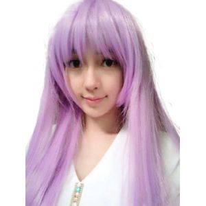 MEX Cosplay perruque compatible with Saint Seiya Athena (VintGaoGold, neuf)