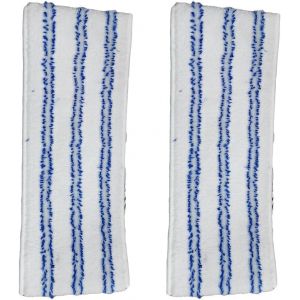 Lot de 2 serpillères en microfibre pour Polti Vaporetto Kit Vaporflexi Brush Eco Pro 3.0 (leteyes, neuf)