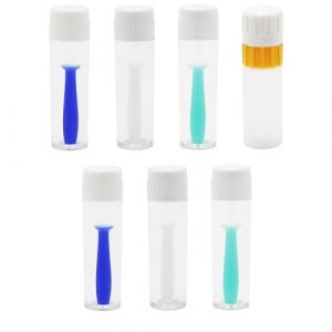 6 Pièces Lentilles de Contact Ventouse lentilles Souples Ensemble, lentilles de Contact Aide Outil d'insertion, lentilles de Contact en Silicone Outil de démontage Simple(Transparent Blanc/Bleu/Vert) (RANDAL MCKEOWN LTD, neuf)