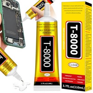 110ml Colle Ecran Smartphone - Colle Telephone pour Maquette Chaussure, Tube de Rhinestone Glue Cuir Bijoux pour Ecran de T&eacute;l&eacute;phone pour Verre, C&eacute;ramique, M&eacute;tal, Tissu (Danyizol, neuf)