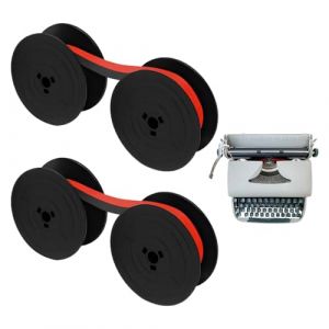 Ruban Machine A Ecrire, 2 pi&egrave;ces Ruban Machine &agrave; &eacute;crire, Machine A Ecrire, Machine &agrave; &eacute;crire, Machine &agrave; Ecrire, Compatible avec Les Mod&egrave;les Classiques Typewriters de 10 M&egrave;tres Chacun, Noir. (AMAAL ABD LIMITED, neuf)