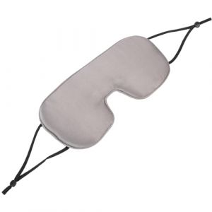 BESTYASH masque pour les yeux en soie bandeau yeux cache yeux cache oeil cache-oeil bandeau pour adulte Masque des yeux du sommeil masque oculaire endormi couvre-yeux pour adulte Gris (Feast of Yan, neuf)