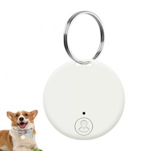 Traceur GPS Chien Localisateur, Dispositif Anti-Perte Portable sans Fil pour Animal Domestique, Traceur Localisateur D&rsquo;Objets Bluetooths, Mini Traceurs GPS, pour Cl&eacute;s, Valises, Bagages, Sacs (Opdestn, neuf)