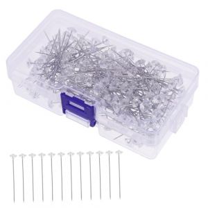 ULTECHNOVO 200pi&egrave;ces &Eacute;pingles Pour Broderie &Eacute;pingles &agrave; Boutonni&egrave;re Fournitures De Couture &agrave; Fleurs De Mariage &agrave; Bijoux Pour Couture Et Artisanat (Chad Bi, neuf)