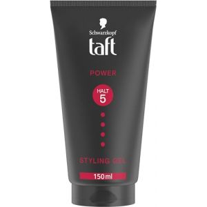 Schwarzkopf TAFT Gel Power (150 ml) Gel coiffant pour jusqu'à 48 heures de tenue forte, doux pour les cheveux et le cuir chevelu, végétalien (Generation-LowCost, neuf)