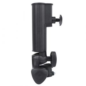 Porte-parapluie universel, support de parapluie de golf, chariot, accessoire de porte-parapluie pour chariot, porte-parapluie pour déambulateur/support de parasol landau/fauteuil roulant/poussette (CHICIRIS-EU, neuf)