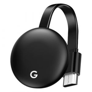 Dongle HDMI sans Fil HD Adaptateur TV, 2.4GHz, Miracast HDMI Dongle sans Fil WiFi, 1080P Wireless Display Adaptateur D'affichage Fil Compatibles TV, Android/iOS/Windows, Mac/DLNA, Airplay (Rppiup, neuf)