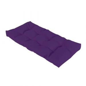 Coussin de Banc Extérieur 1 2 3 ou 4 places, 8cm Coussins de Balancelle Jardin Imperméable Antidérapant Mobilier d'extérieur Coussin d'assise Rectangulaire Pour Terrasse Fenêtre,Dark purple,170x50cm (duyonguk, neuf)