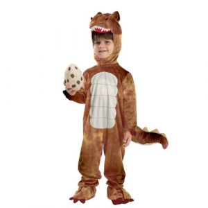 Deguisement Dinausore Enfant, Costume de Dinosaure Enfants, Combinaison avec Capuche, Deguisement Onesie Enfant, Pyjama Dinosaure pour Halloween Carnaval Cosplay (Anglekie, neuf)