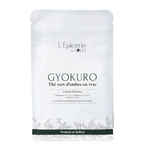 Gyokuro, thé Vert d’Ombre Japonais en Vrac | Qualité Premium | Goût Umami | Thé profond et raffiné | 100g (LOKAL : Epicerie fine en ligne, neuf)