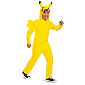 Disguise Pok&eacute;mon | Costume Capuche Pikachu Enfant | Taille 7-8 Ans | D&eacute;guisement &agrave; Capuche | Licence Officielle Pok&eacute;mon | Doux et Confortable | Pour Anniversaires ou F&ecirc;tes | Id&eacute;e Cadeau pour Fan (Funidelia FR-BE-LU, neuf)