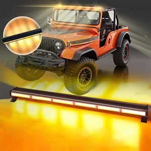 antom 90cm 240w Gyrophare Orange LED, 12V-24V Jaune LED Avertissement et 3 meters cordons, 16 Modes stroboscopiques clignotants&hellip; (Antom  EU, neuf)