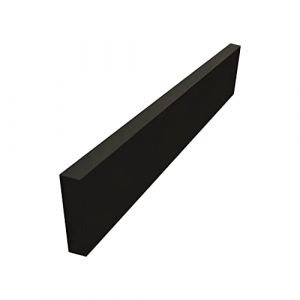 KLEMP Panneaux Plinthe - Façade Plinthe avant pour lave-vaisselle 19mm - 444x95mm - Tapis noir MAT-037 Panneau frontal du lave-vaisselle entièrement intégré (Ambientmarketing, neuf)