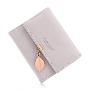 CALIYO Porte Monnaie Femme Cuir Portefeuille Petit Pliable avec Titulaire de la Carte de Cr&eacute;dit Cash ID Zipp&eacute; RFID Blocage Wallet Porte Carte (Caliyo, neuf)