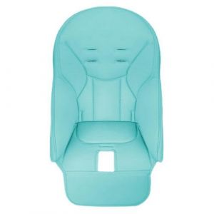 Kaxenig Chaise Haute pour Bébé Housse Chaise Salle À Manger pour Bébé Chaise pour Bébés en Cuir PU | Housse Siège Souple avec Rembourrage Siesta Zero3, Peg Perego, Etc (bleu) (Zeyuyun, neuf)