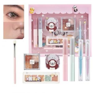 Kit de maquillage professionnel, ensemble complet de maquillage,Kit de maquillage professionnel polyvalent pour femmes | Accessoires de maquillage de conception portable pour anniversaire, nouvel an, (zilent, neuf)