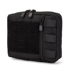 MiOYOOW Pochette Tactique Molle Multi-usages, Poche d'administration Outils, Trousse de Secours Militaire pour Sac &agrave; Dos, Sacoche Ceinture pour la Randonn&eacute;e, Le Camping, la P&ecirc;che (Voda FR, neuf)