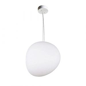 Lampe suspendue en verre luminaire blanc irrégulier, mini lustre d'îlot de cuisine nordique, lampes à suspension en nuage de salon salle à manger E27 plafonniers/s WZSS (Qinqinbaby, neuf)