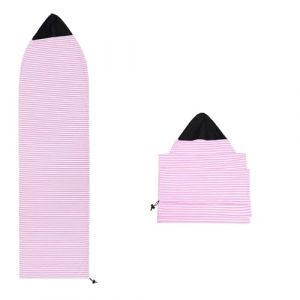 Xinpinzhou Housse de protection pour planche de surf pour longboard, paddleboard, planche de surf, planche de surf, planche de surf 2,3 m avec cordon de serrage, 230 x 50 cm, rose (XinPinZhou, neuf)