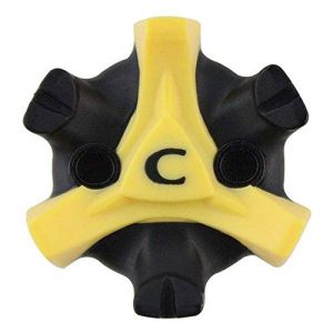 Crampons Champ 's Stinger Studs, Jaune/Noir, Qlok (16 pi&egrave;ces) (More Sports EU, neuf)