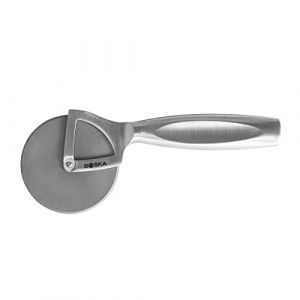 Boska Roulette à pizza Monaco+ / Roulette à pizza/Acier inoxydable/Ergonomique/Durable/Emballage cadeau / 20 cm (BOSKA Food Tools, neuf)