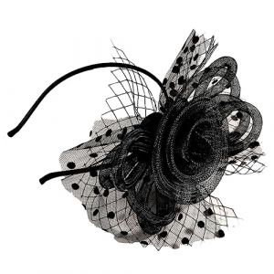 Healeved 1pièce Headband Tulle Noir Avec Voilette Pour Femme Accessoire De Fête Décoration Élégante Pour Mariage Et Événements Spéciaux (Sonieg, neuf)