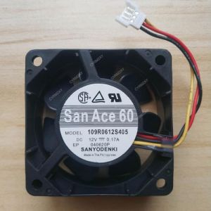 CYRMZAY Compatible pour SANYO DC Pico Ace 25 109R0612S409 12V 0.17A 6CM 6025 3-Wire cooling Ventilateur (CYRMZAY, neuf)