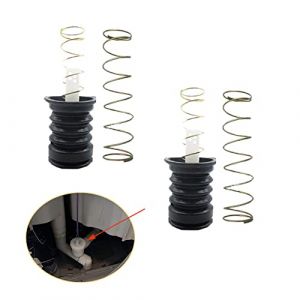 UtySty Lot de 2 Joints de Siphon de vidange &agrave; Ressort pour Machine &agrave; Laver - Interrupteur &agrave; Tige en Caoutchouc - Bouchon d'&eacute;tanch&eacute;it&eacute; Universel pour Lave-Linge et s&egrave;che-Linge - Accessoires 2 en 1 (广州帆莳网络科技商行, neuf)