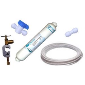Water Filter Man Kit de raccord avec filtre &agrave; eau pour r&eacute;frig&eacute;rateur am&eacute;ricain (WaterFilterMan co uk, neuf)