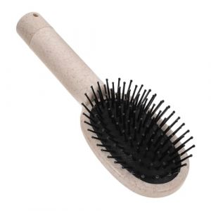 Gadpiparty Brosse à Cheveux Beige Avec Compartiment Secret Cache-objet Discret Pour Bijoux Clés Et Accessoire De Voyage Pratique Et Élégant (Waldenwde, neuf)