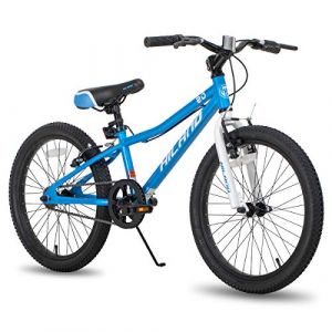 Hiland Climber 20 Pouces Vélos Enfants, Vélo pour Garçon et Fille avec Fourche de Suspension et Frein en V, Bleu (Winhere-EU, neuf)