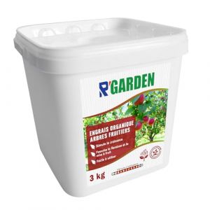 R’GARDEN – Engrais Organique Arbres Fruitiers | NPK 3-2-5 + 2MgO | Fertilisant Naturel pour arbres du verger | Récoltes Abondantes | UAB – Fabriqué en France (3 KG) (R'GARDEN, neuf)