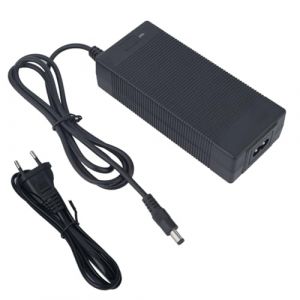 XUNNIU Chargeur Trotinette Electrique 42V 2A, Chargeur Vélo Electrique, Lithium Chargeur de Batterie 36v Adaptateur Secteur Alimentation (YECAI-EU, neuf)