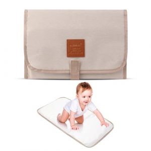 DOKRIN Matelas &agrave; langer de voyage 1 matelas &agrave; langer portable, table &agrave; langer portable, matelas &agrave; langer pliable et &eacute;pais, matelas &agrave; langer portable et imperm&eacute;able, matelas &agrave; langer de voyage (IOANA BEST CLOTHES, neuf)