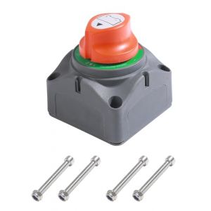 Flaconi Voiture Coupe Circuit Batterie 12v,Coupe Batterie 12v,Coupe Circuit Batterie,Interrupteur Batterie,Convient aux Voitures,Caravanes,Marines,RV,ATV,UTV (EIN-1 | EIN-1&2 | EIN-2 | AUS) (shenhua auto, neuf)