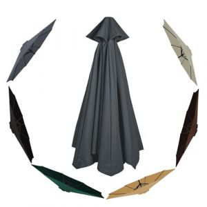 Auvent De Rechange pour Parasol De Terrasse 4.0m Toile De Rechange pour Parasol D'extérieur De 8 Baleines (donghuidamai, neuf)