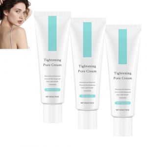 Cr&egrave;me affinante pour les pores, minimisateur de pores pour le visage, cr&egrave;me visage rafra&icirc;chissante et hydratante pour peaux grasses et mixtes, raffermissante, purifiante et hydratante (3psc) (doushangdianzi, neuf)