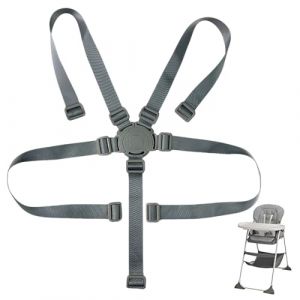 LQUYTA Sangle de S&eacute;curit&eacute; pour Chaise Haute, Sangle de S&eacute;curit&eacute; Chaise Haute pour Bebe, Harnais de S&eacute;curit&eacute; 5 Points pour Enfants Convertibles pour Chaise Haute B&eacute;b&eacute; Landau et Poussette (CCtunCanton O&Uuml;, neuf)