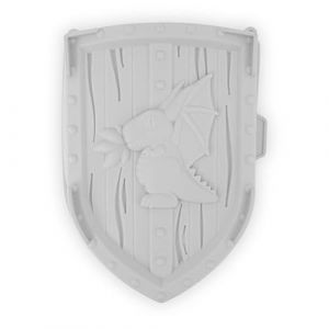 CÉCOA • Moule à gâteau • Bouclier Dragon • Silicone 100% Platinium • Moule en Silicone Thématique Anniversaire • Moule en Silicone 100% Alimentaire • Sans BPA (CÉCOA STORE, neuf)