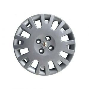 Kit de 4 enjoliveurs adaptables – pour Peugeot New Bipper – Diamètre 15" – avec Logo chromé – Non d'origine (Rixto, neuf)