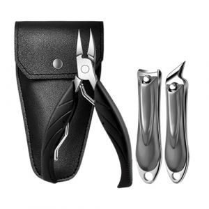 Clippers De L'ongle Ergonomique Pour Ongles Incarnés Nails Professional Cutter En Acier Inoxydable Pédicure Manucure Accessoires Nail Clippers (DRAJJNPC, neuf)