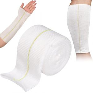 Bandage De Fixation Respirante, Bandage Tubulaire Élastique, Bandage De Compression Élastique En Forme De Tube, Pour Entorses De Poignet Cheville,Bandage De Compression Élastique 10.75 Cm x 5 m (lezed, neuf)