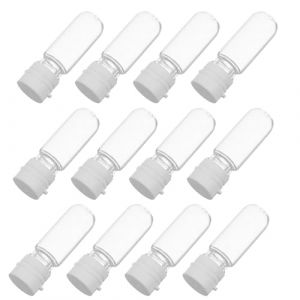 MERRYHAPY Lot de 20 mini flacons de lotion : bocaux de voyage vides et portables, contenants transparents et étanches de 2 ml pour soins de la peau et maquillage, bocaux rechargeables pour huiles (Tanomi, neuf)