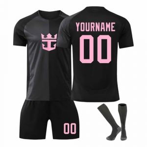 HGWOPGASD 25/26 Maillot De Foot Ensemble Foot Enfant Maillot Enfant De Foot Retro Soccer Jersey, 10 Maillot Classique, Ensemble Enfant Et Adultes, Maillot De Foot pour Enfants Maillot Barcelone A01 (HGWOPGASD, neuf)
