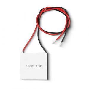 Agatige TECL-12708 Radiateur refroidisseur thermoélectrique de refroidissement Peltier plaque module, Module de refroidissement Peltier Refroidissement Module Elemente 12V 77W 8A (Funiques, neuf)