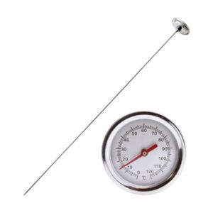 Thermom&egrave;tre de Sol, Thermom&egrave;tre &agrave; Compost, Thermom&egrave;tre de Compost En Acier Inoxydable, Outil de Jardinage de Haute Pr&eacute;cision pour Planter Des Plantes Le Compostage Du Sol, Compostage Maison et Jardin (Grand Plaisir 360, neuf)
