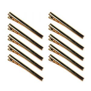 SPONGL Barrettes à cheveux fabriquées à la main en silicone, résine époxy, épingles à cheveux, forme acrylique, pinces crocodile, outils de fabrication de bijoux (Pgeang, neuf)